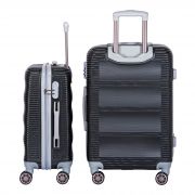 Купить Комплект чемоданов TEXAS CLUB 108, черный недорого