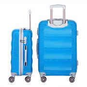 Купить Комплект чемоданов TEXAS CLUB 108, голубой недорого