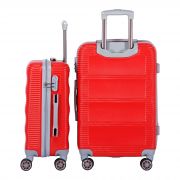Купить Комплект чемоданов TEXAS CLUB 108, красный недорого